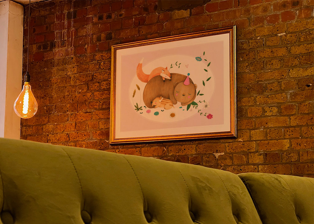 Amici della foresta addormentata