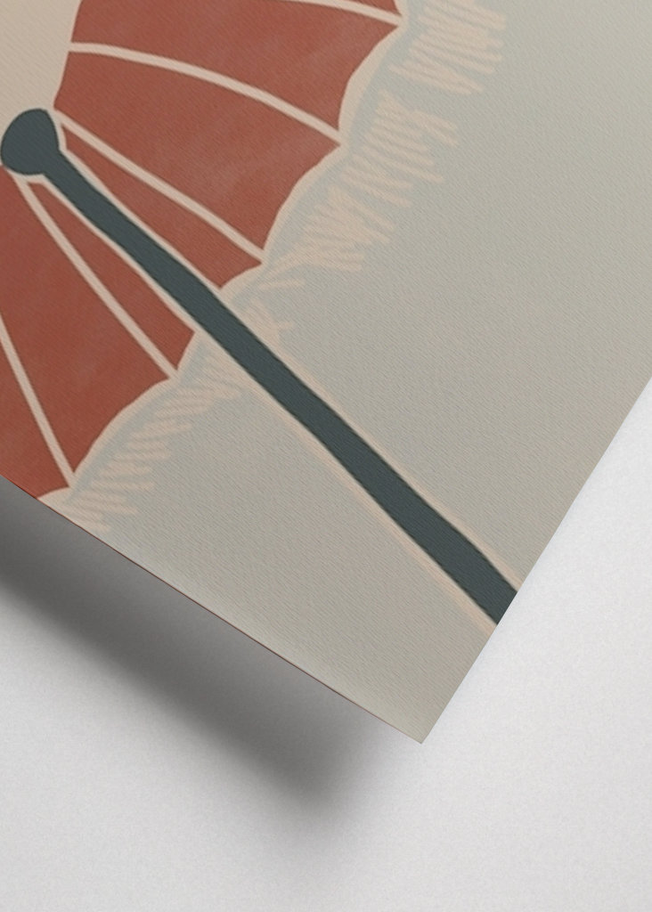 On the Beach - Umbrellas