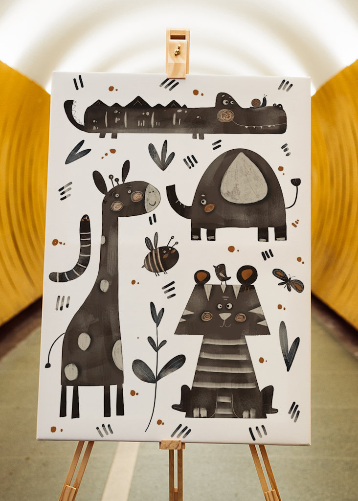 Zvířata z džungle