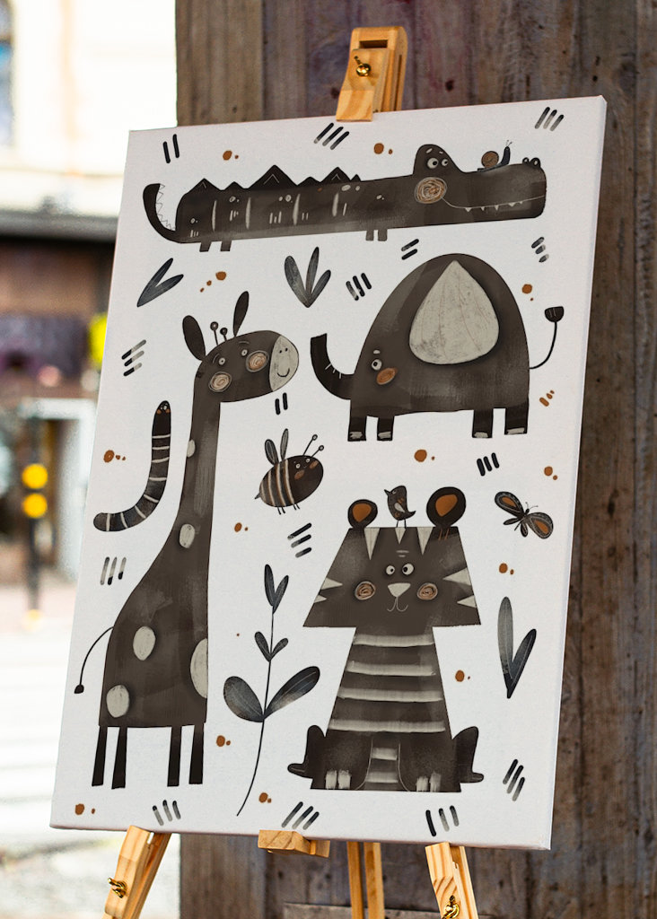 Zvířata z džungle