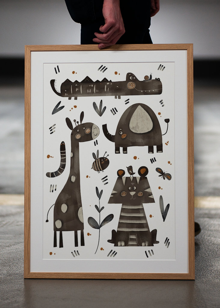 Zvířata z džungle