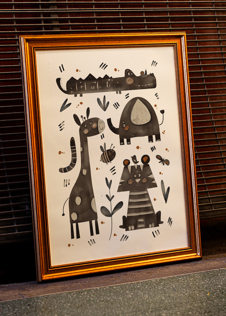 Zvířata z džungle