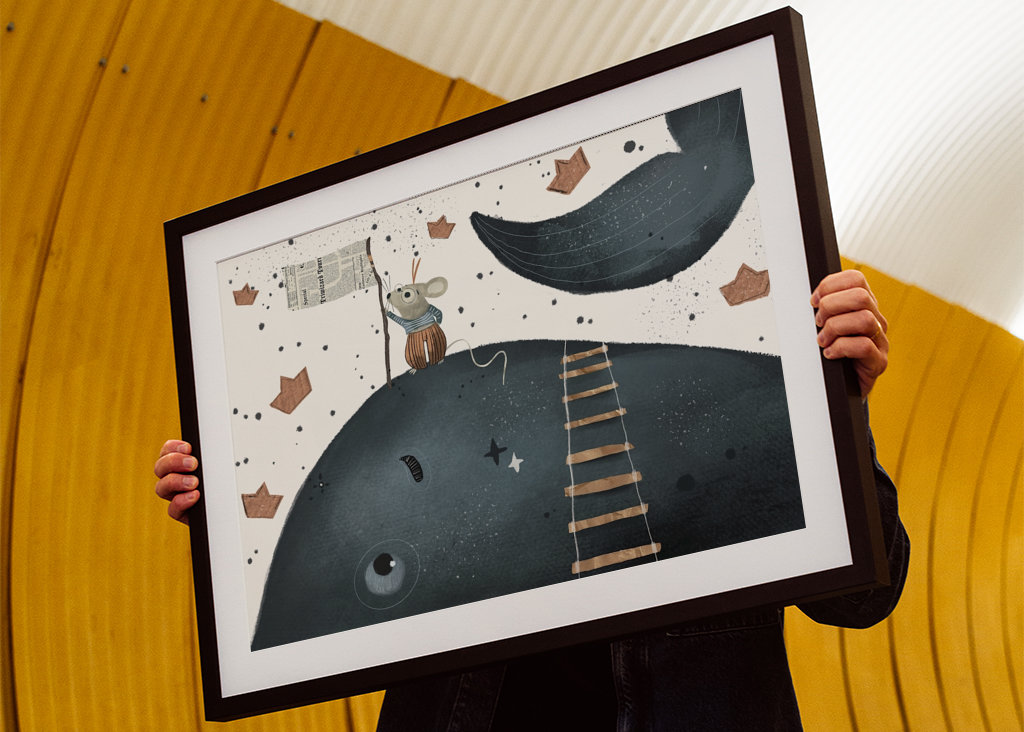 Kleine Maus auf großem Abenteuer