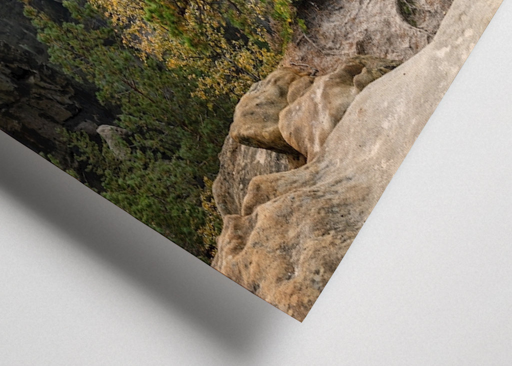 Elbsandsteingebirge Abendlicht