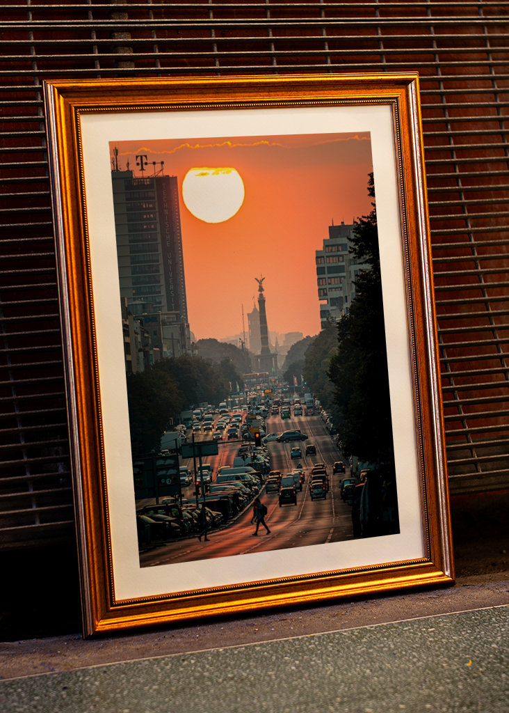 Sonnaufgang vom Kaiserdamm