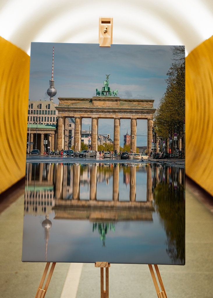 Brandenburger Tor Spiegelung