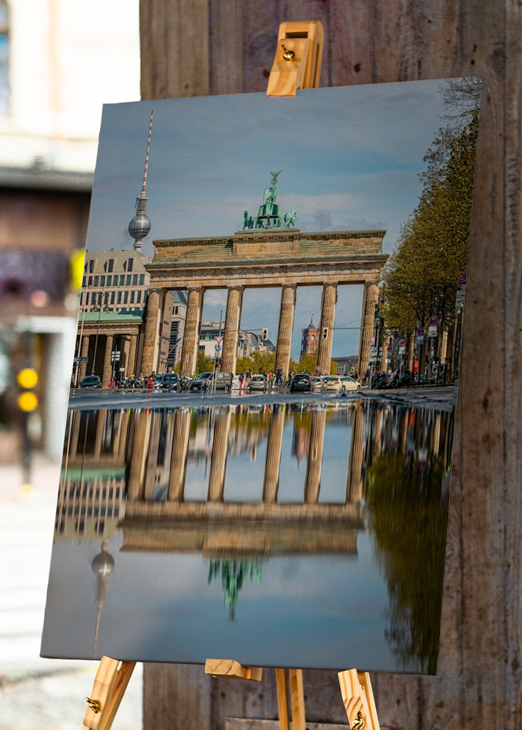 Brandenburger Tor Spiegelung