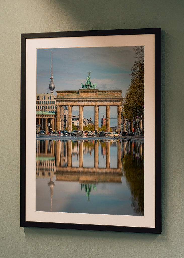 Brandenburger Tor Spiegelung
