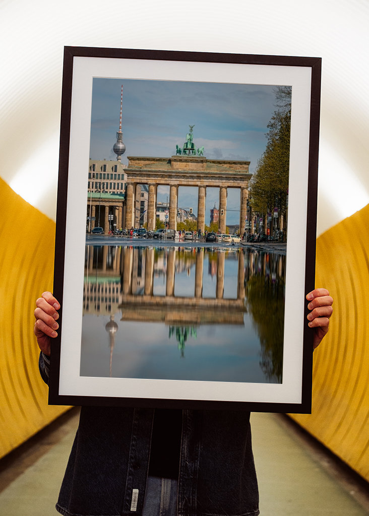 Brandenburger Tor Spiegelung