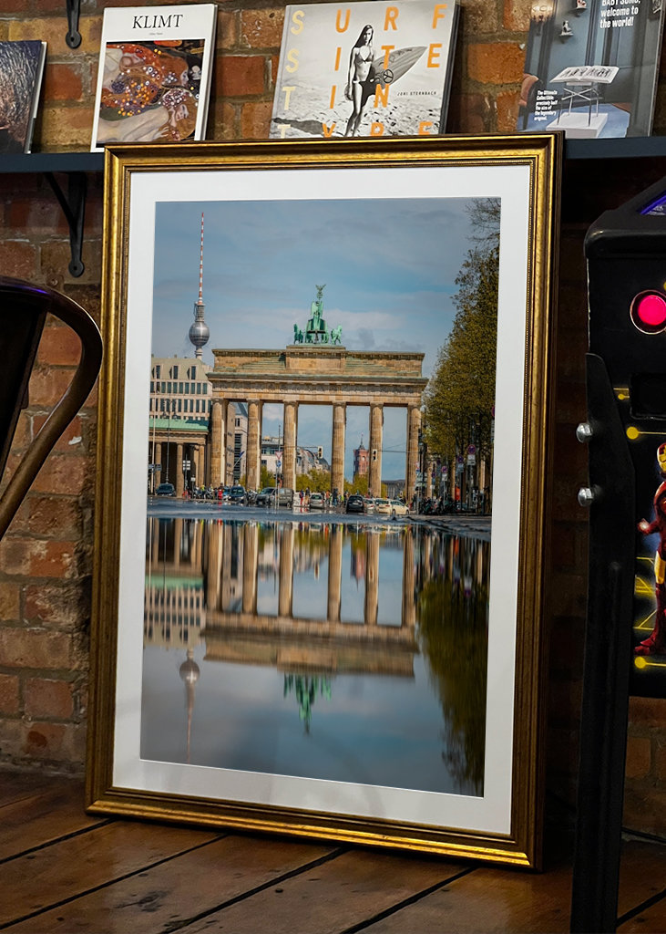 Brandenburger Tor Spiegelung