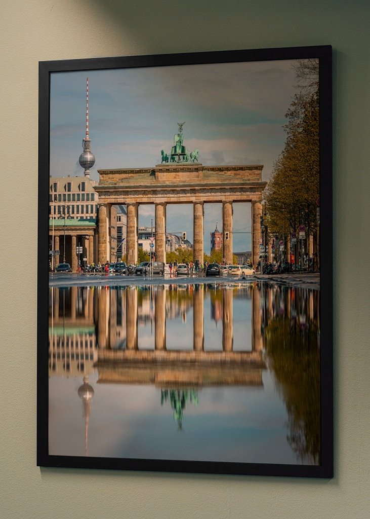 Brandenburger Tor Spiegelung