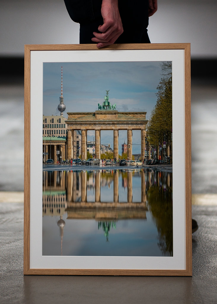 Brandenburger Tor Spiegelung