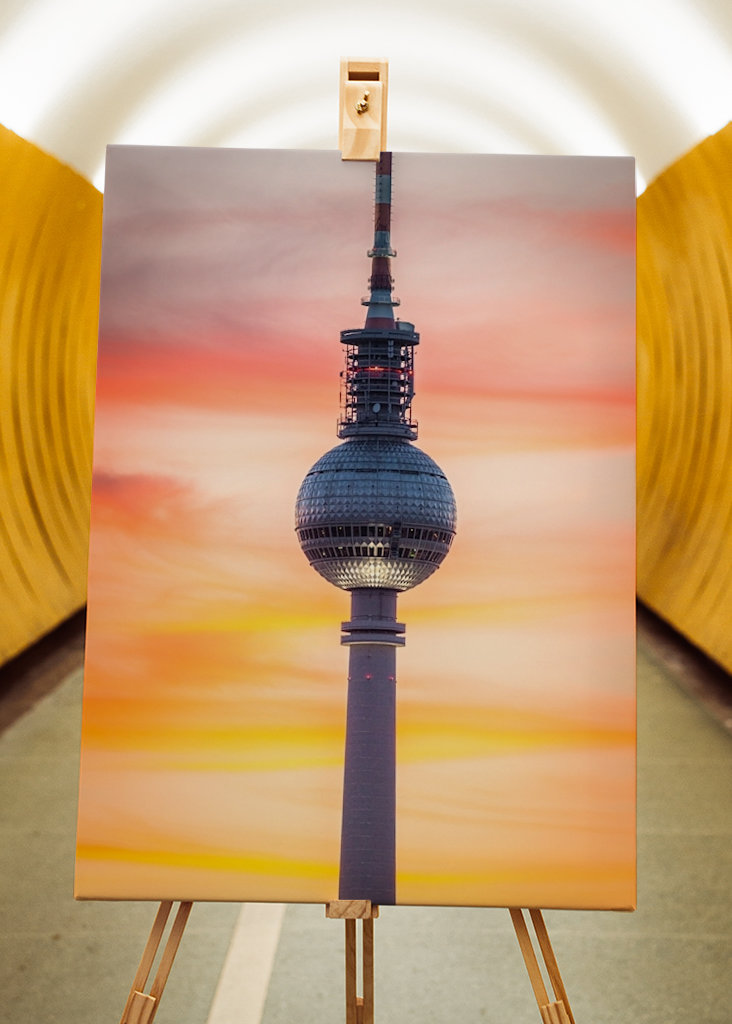 Sonnenuntergang am Fernsehturm