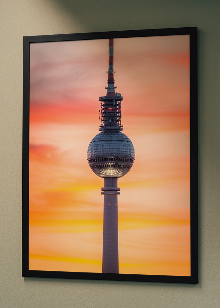 Sonnenuntergang am Fernsehturm
