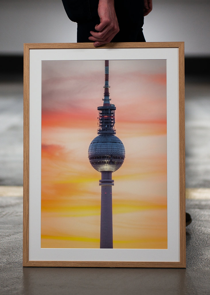 Sonnenuntergang am Fernsehturm