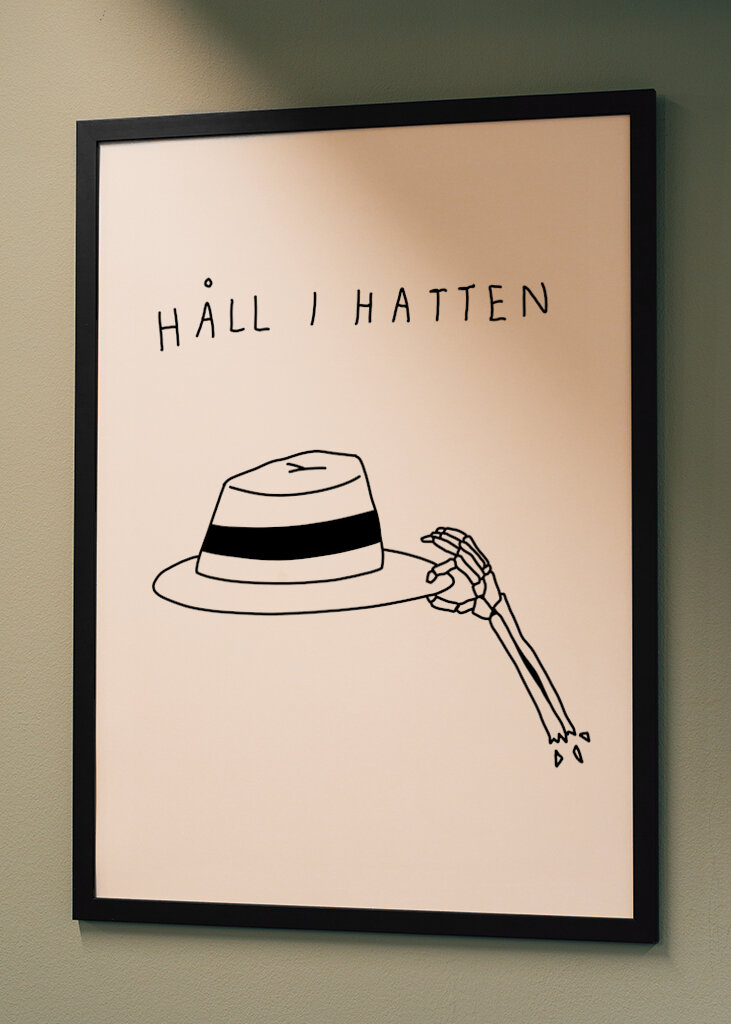 Halten Sie Ihren Hut fest 