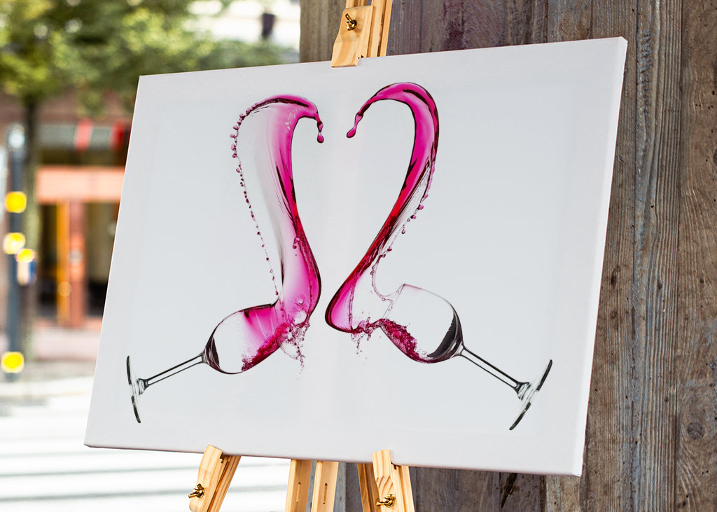 Červené vodní srdce 