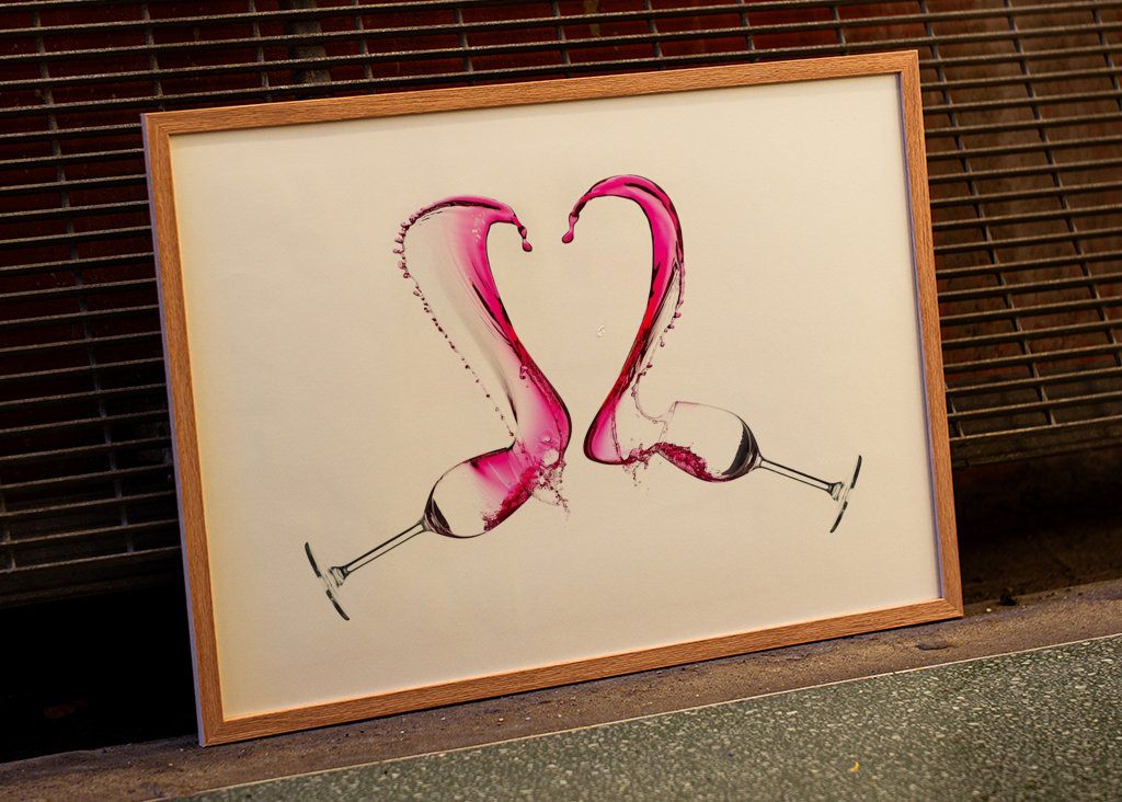 Červené vodní srdce 