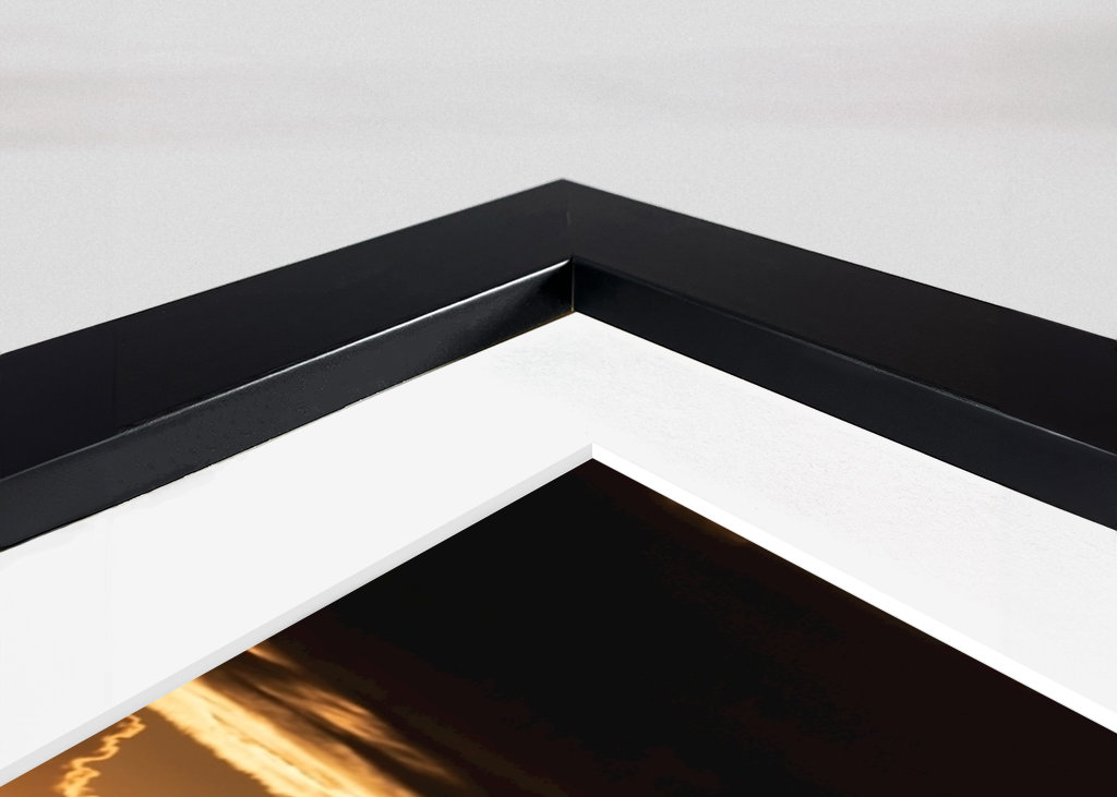 Der Leuchtturm bei Sonnenuntergang