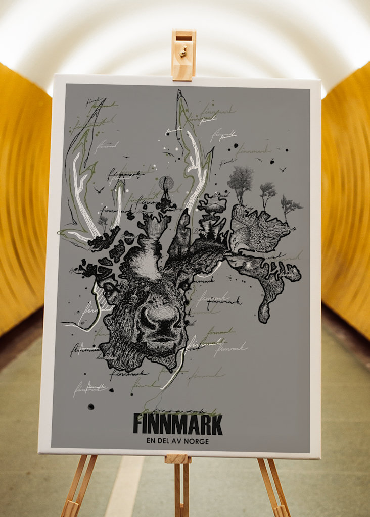 Map of Finnmark