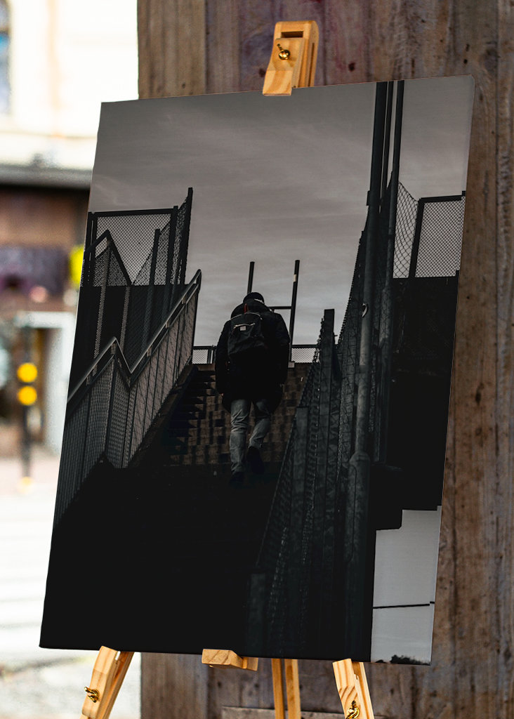 Horní část schodiště