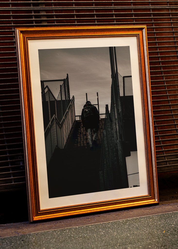 Horní část schodiště