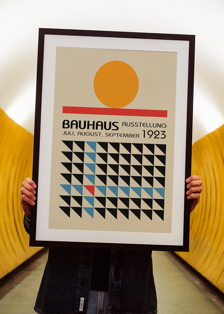 Bauhaus ausstellung 1923 Poste