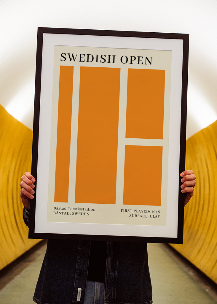 Swedish Open tennisplakat