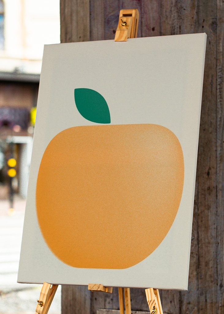 Manzana simple y geométrica