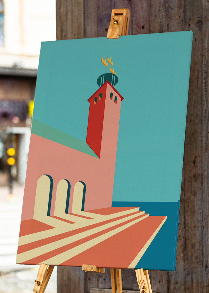 Stockholm Stadshus Poster