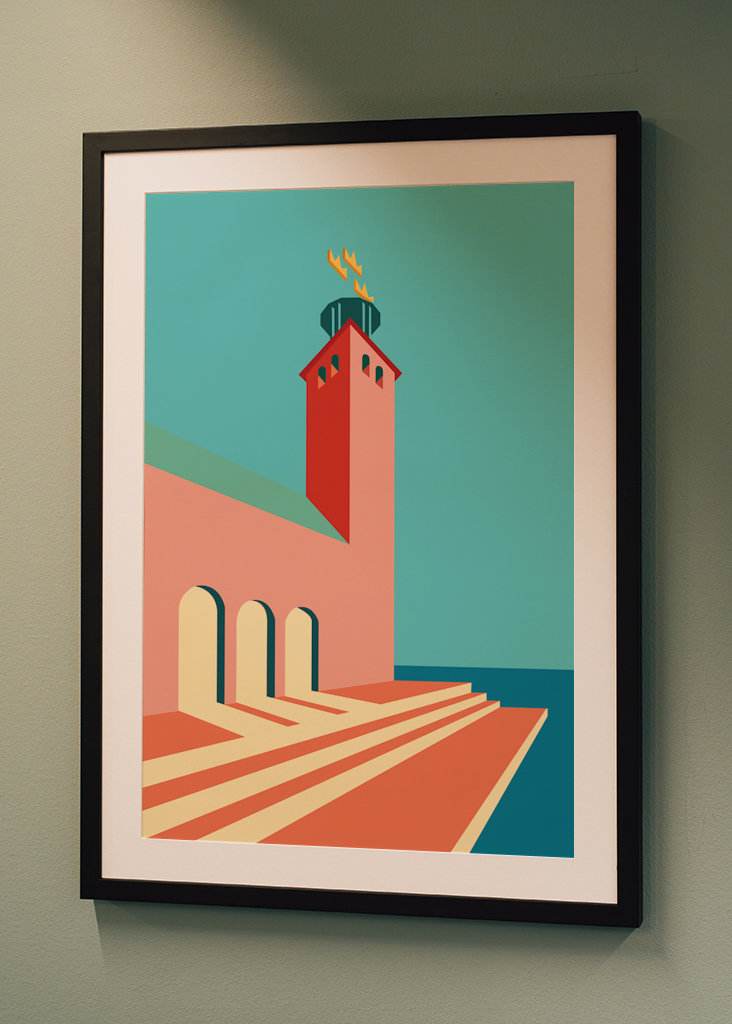 Stockholm Stadshus Poster