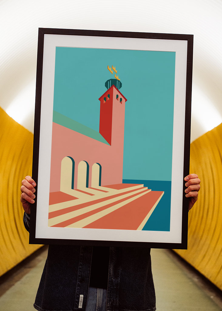 Stockholm Stadshus Poster