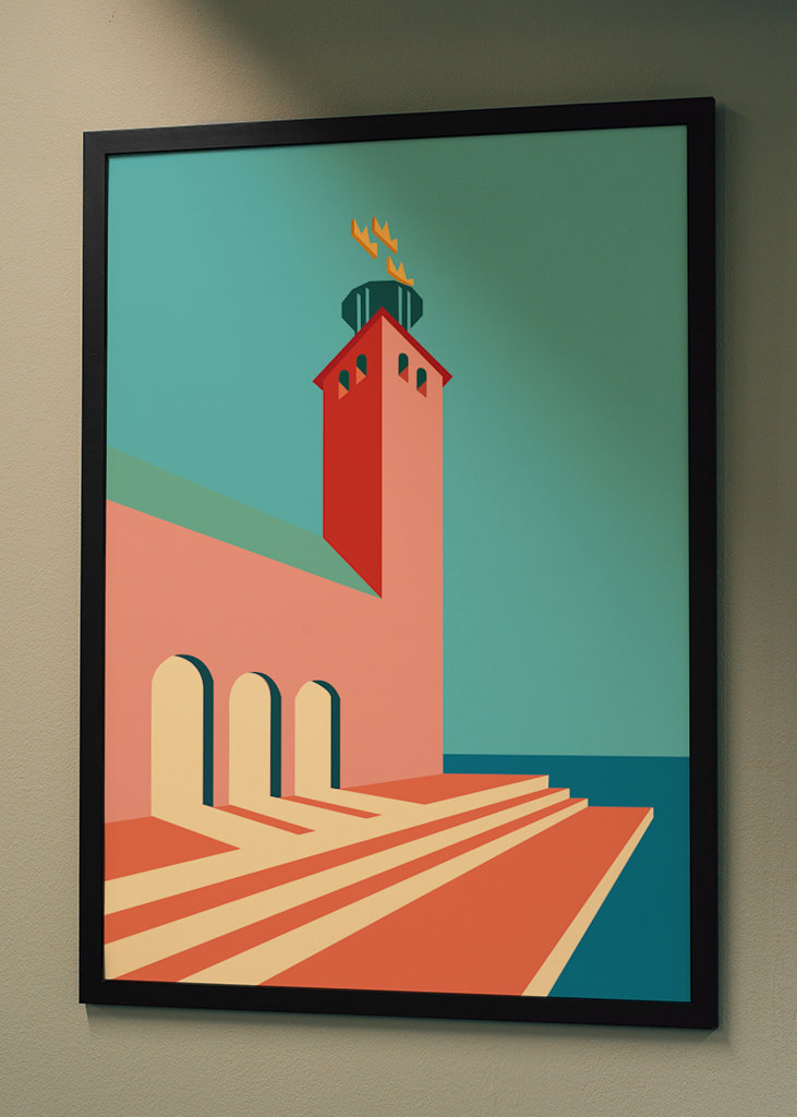 Stockholm Stadshus Poster