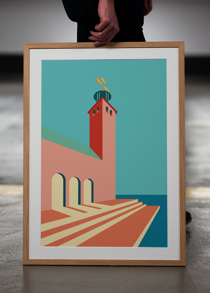 Stockholm Stadshus Poster