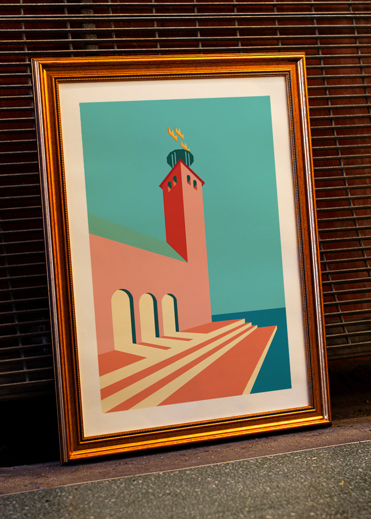 Stockholm Stadshus Poster