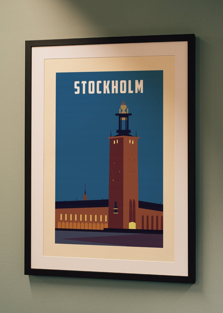Stockholm Stadshus Poster
