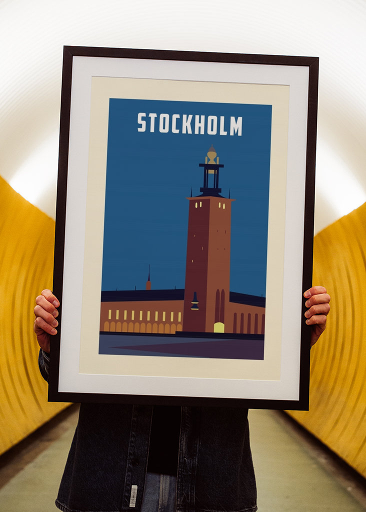 Stockholm Stadshus Poster
