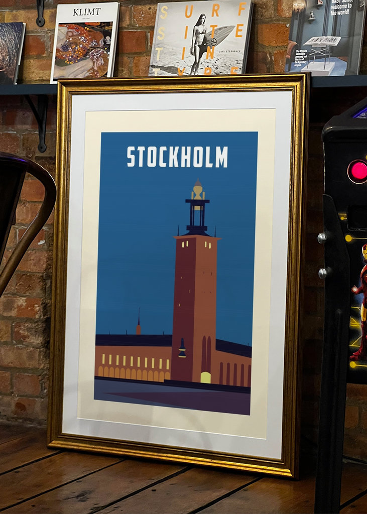 Stockholm Stadshus Poster