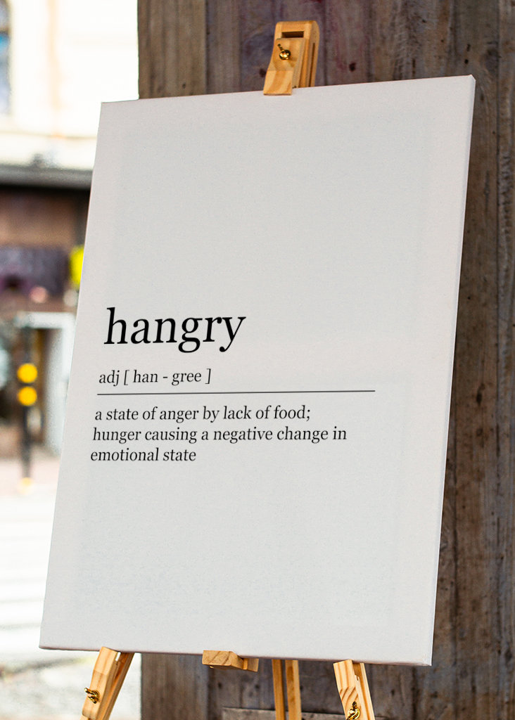 Hangry Poster