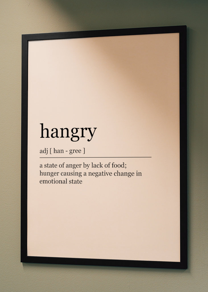 Hangry Poster