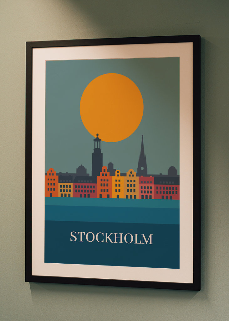 Stockholm Kommune Plakat