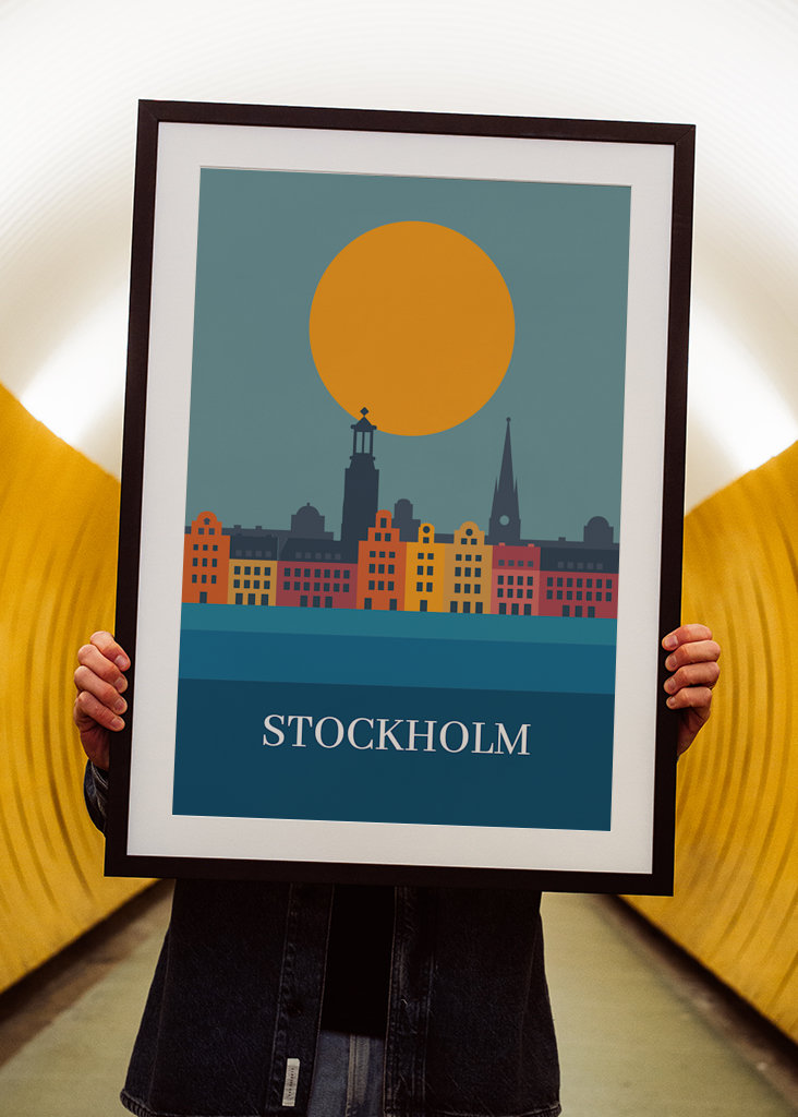 Stockholm Kommune Plakat