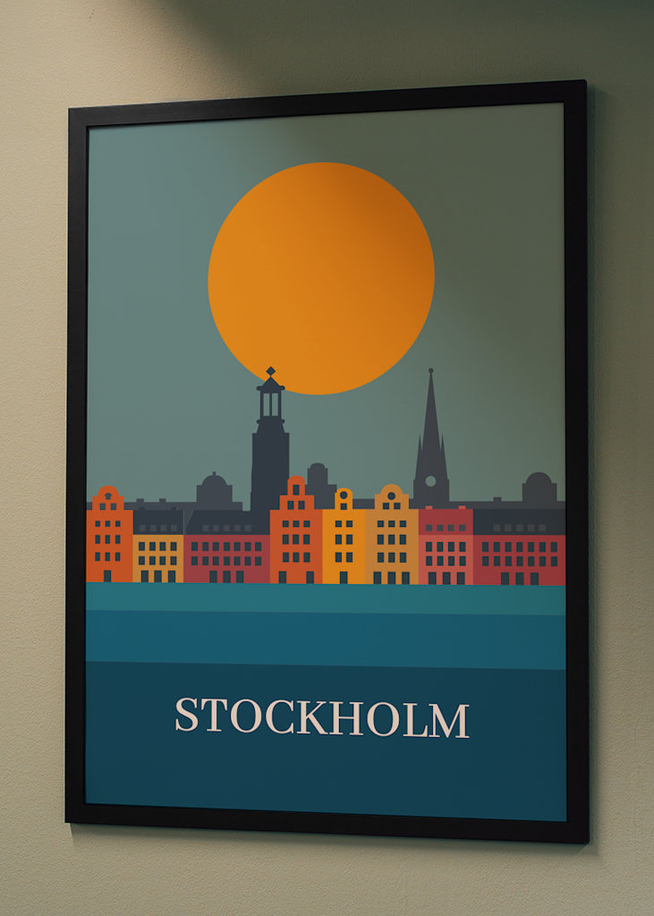Stockholm Kommune Plakat
