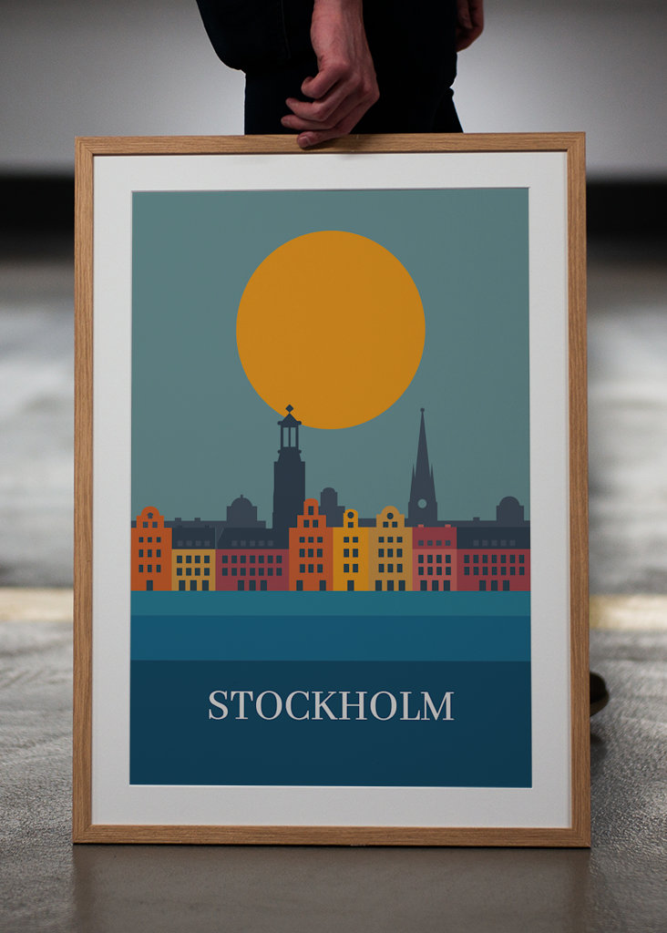 Stockholm Kommune Plakat