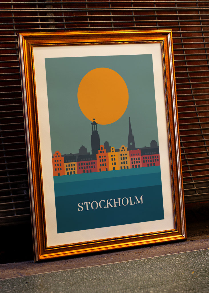 Stockholm Kommune Plakat