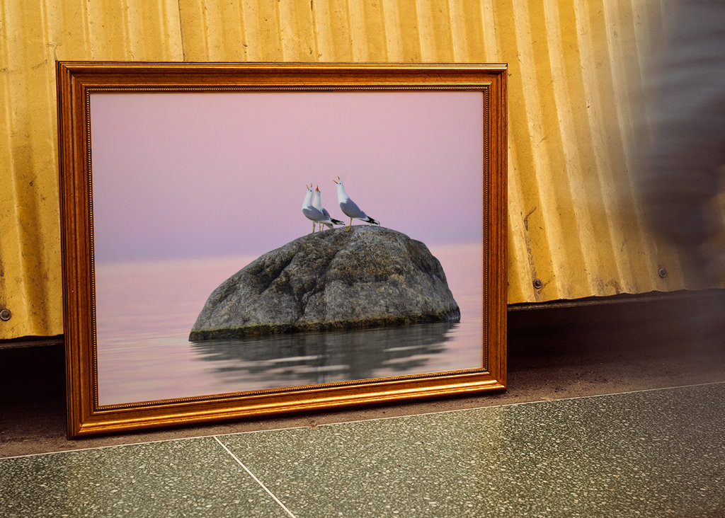 The seagull sings "At Sea"