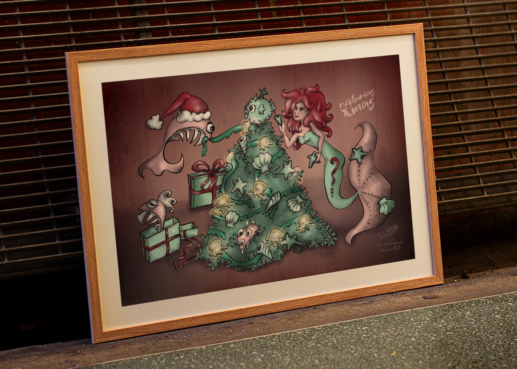 Neptunian joulukuusi