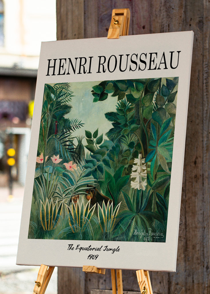 Henri Rousseau Poster 1909