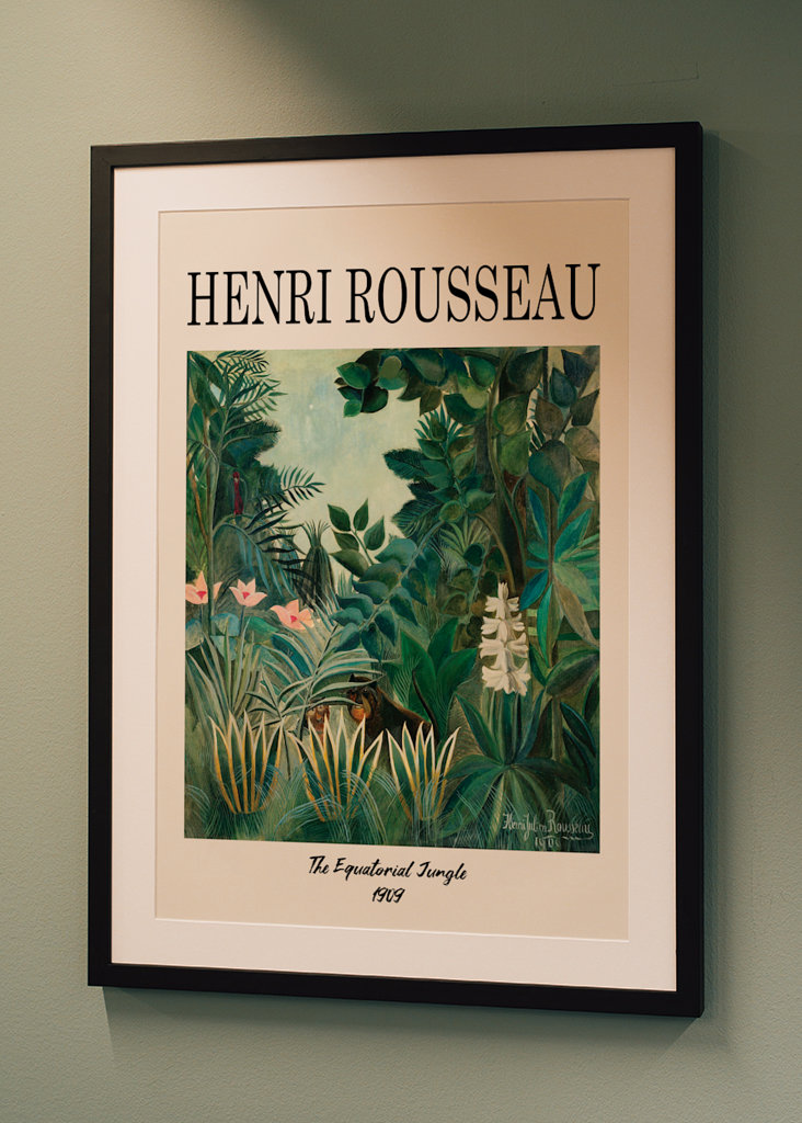 Henri Rousseau Poster 1909