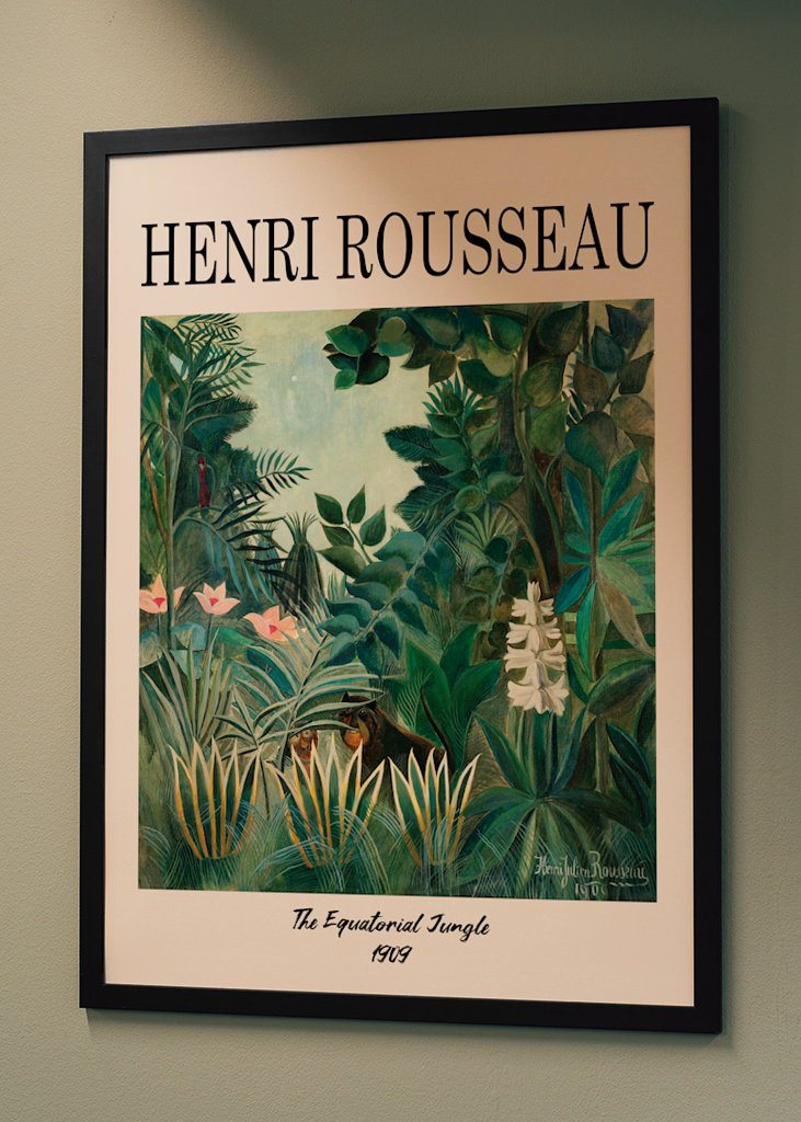 Henri Rousseau Poster 1909